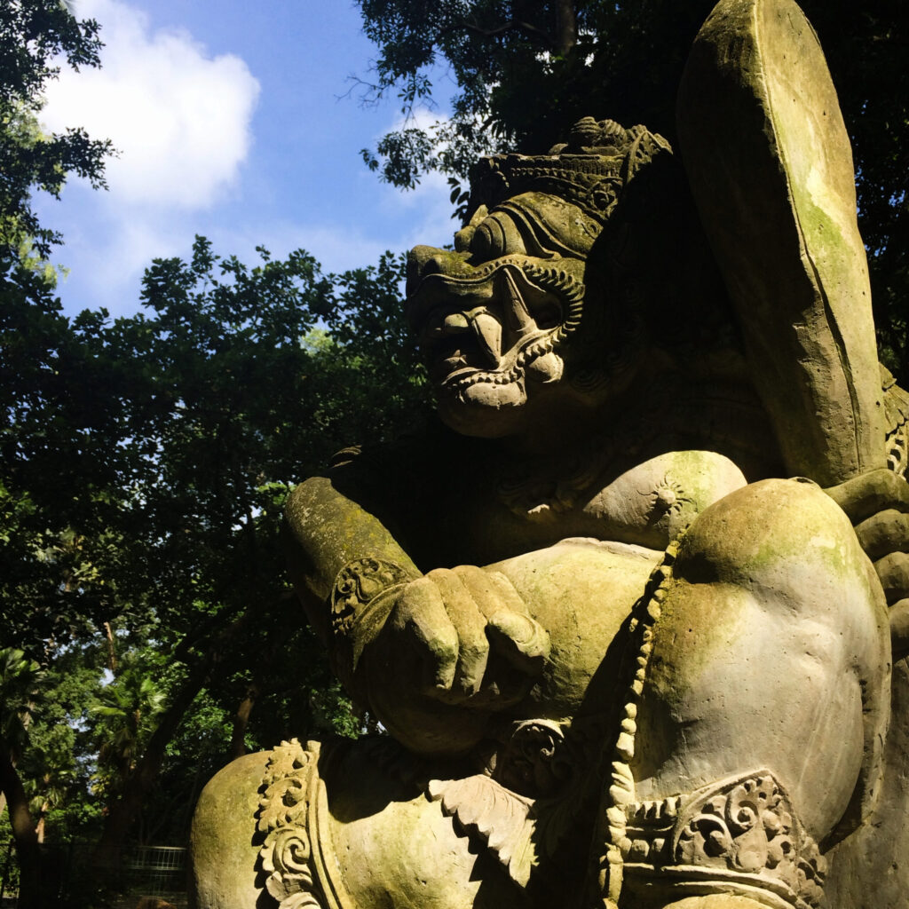 monkey sanctuary hindu statue scaled.jpg