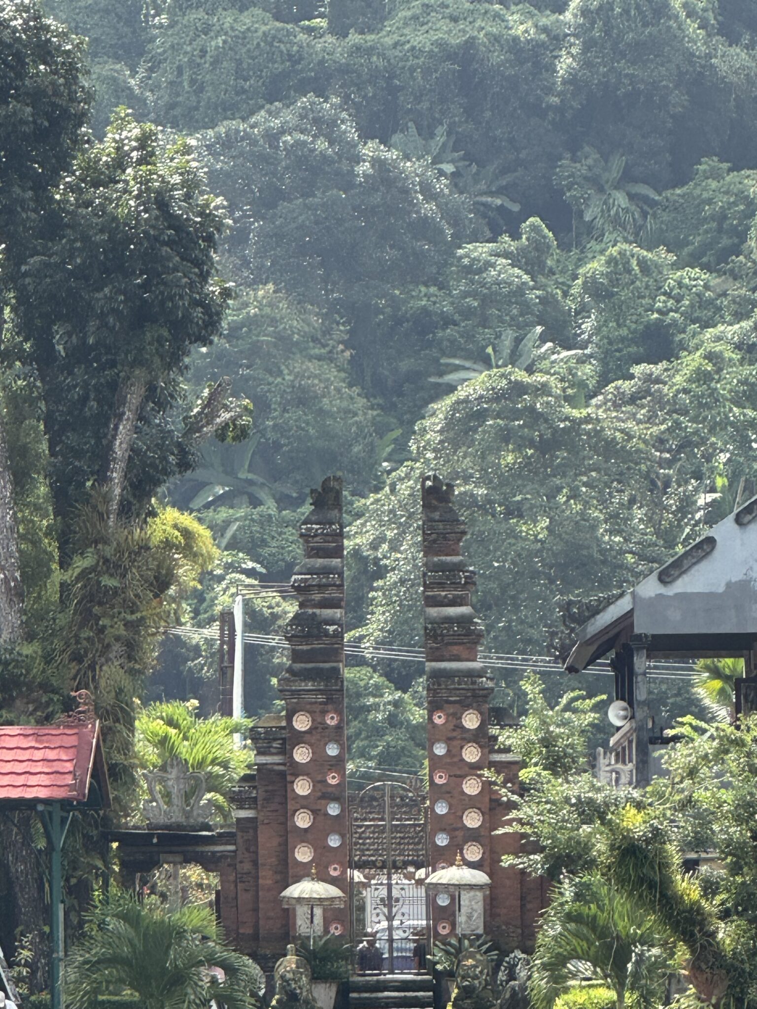 tirta gangga water garden entrance