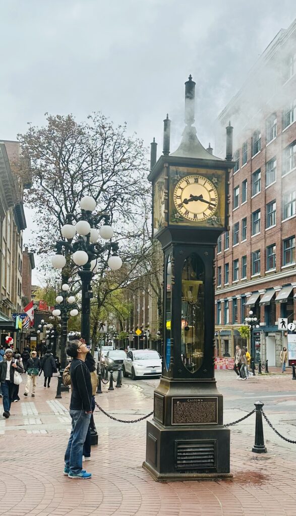 vancouver steam clock