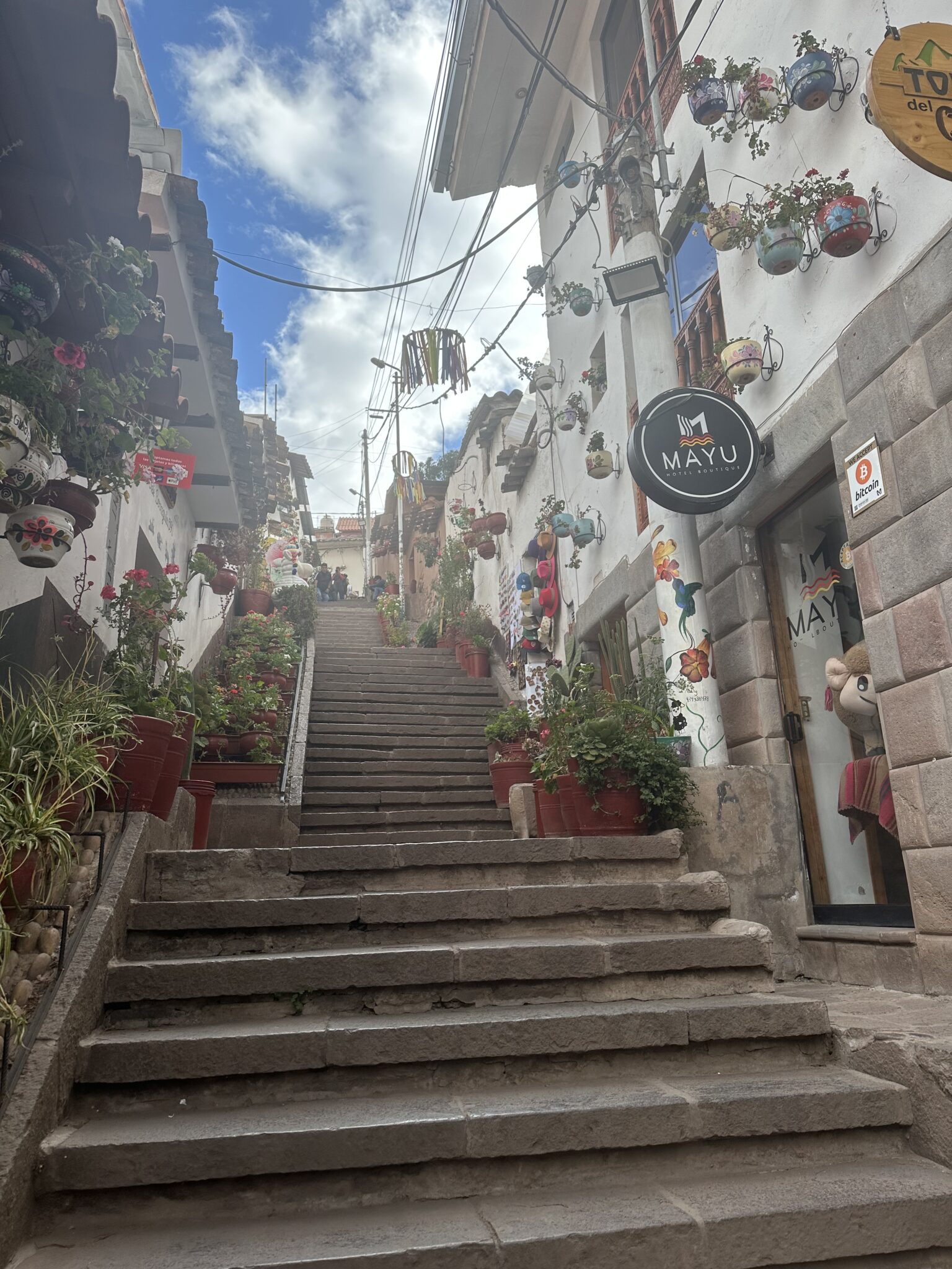 cusco stairs