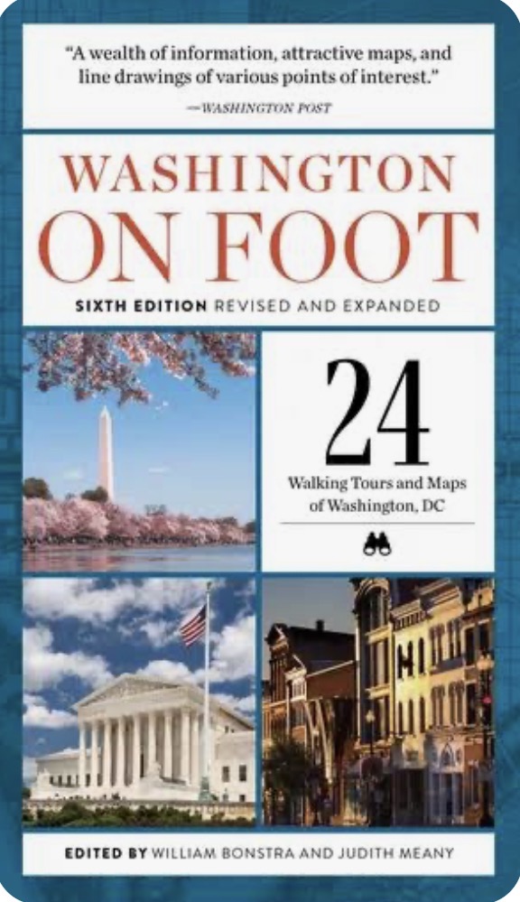 washington on foot cover