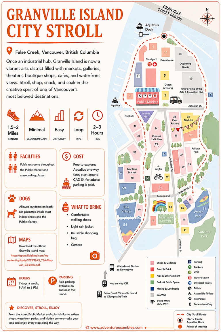 Granville Island City Stroll Guide